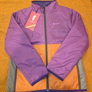 Cotopaxi Purple and Orange Jacket. Size M 10-12